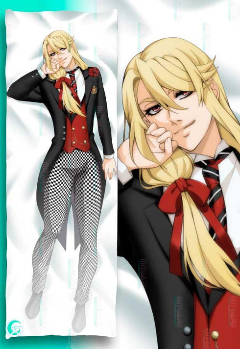 Edgar Redmond Dakimakura Body pillow case